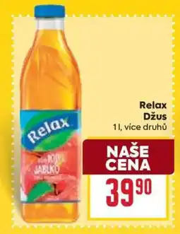 Billa Relax džus nabídka