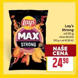 Billa Lay's Strong nabídka