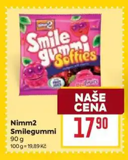Billa Nimm2 Smilegummi nabídka