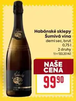 Billa Habánské sklepy Šumivá vína nabídka