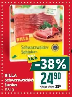 Billa BILLA Schwarzwaldská šunka nabídka