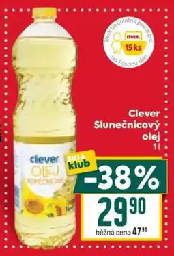 Billa Clever Slunečnicový olej nabídka