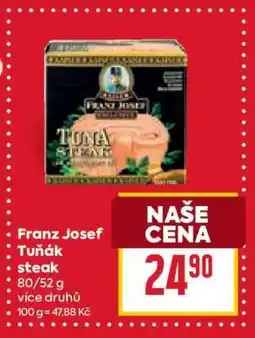 Billa Franz Josef Tuňák steak nabídka