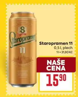 Billa Staropramen 11 nabídka