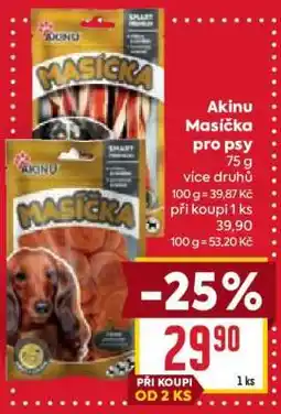 Billa Akinu Masíčka pro psy nabídka