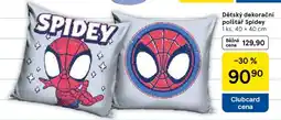 Tesco Dětský dekorační polštář Spidey nabídka
