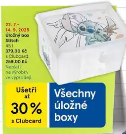 Tesco Úložný box Stitch nabídka