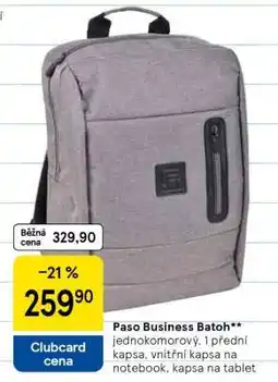 Tesco Paso Business Batoh nabídka