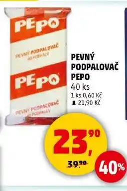 Penny Market PEVNÝ PODPALOVAČ PEPO nabídka