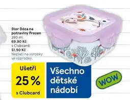 Tesco Stor Dóza na potraviny Frozen nabídka
