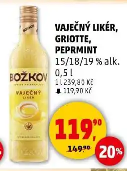 Penny Market Božkov Vaječný likér nabídka