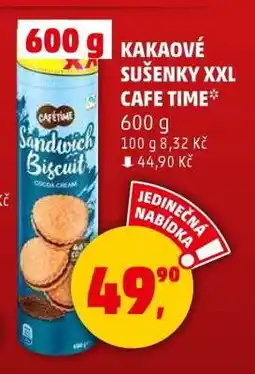 Penny Market Kakaové sušenky XXL Café Time nabídka
