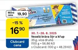 Tesco Veselá kráva Sýr a Křup nabídka