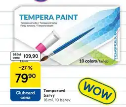 Tesco Tempera Paint nabídka