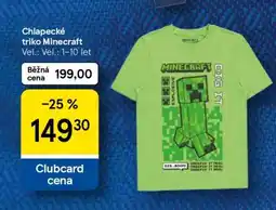 Tesco Chlapecké triko Minecraft nabídka