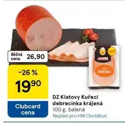 Tesco DZ Klatovy Kuřecí debrecínka krájená nabídka