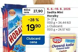 Tesco Sedita Mini Horalky nabídka