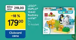 Tesco LEGO DUPLO 10442 Rodinky zvířat nabídka