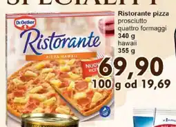 Jip RISTORANTE PIZZA nabídka
