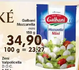 Jip Galbani Mozzarella mini nabídka