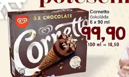 Jip Cornetto čokoláda nabídka
