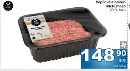Jip Vepřové a hovězí mleté maso nabídka