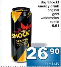 Jip Big Shock energy drink nabídka