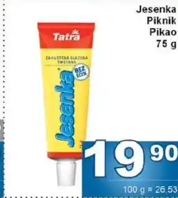 Jip Jesenka Piknik Pikao nabídka