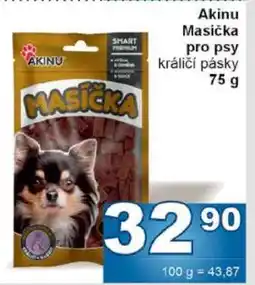 Jip Akinu Masička pro psy králičí pásky nabídka