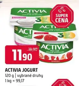 Terno Activia jogurt nabídka