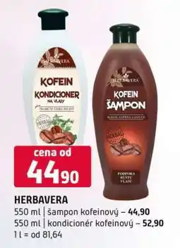 Terno HERBAVERA šampon kofeinový nabídka