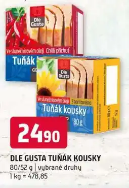 Terno DLE GUSTA TUŇÁK KOUSKY nabídka