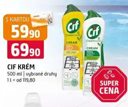 Terno Cif krém nabídka
