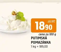Terno Putimská pomazánka nabídka