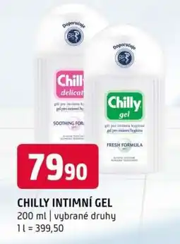 Terno Chilly intimní gel nabídka