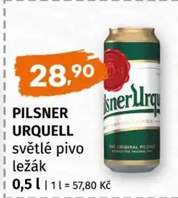 Terno PILSNER URQUELL světlé pivo ležák nabídka