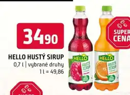 Terno Hello Hustý sirup nabídka