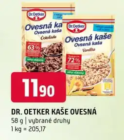 Terno DR. OETKER KAŠE OVESNÁ nabídka