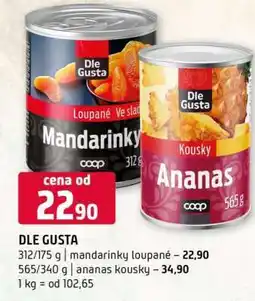 Terno Mandarinky loupané nabídka