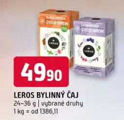 Terno Leros bylinný čaj nabídka