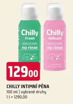 Terno CHILLY INTIMNÍ PĚNA nabídka