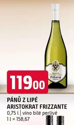 Terno PÁNŮ Z LIPÉ ARISTOKRAT FRIZZANTE nabídka
