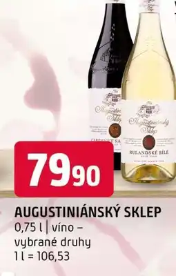 Terno Augustiniánský sklep nabídka