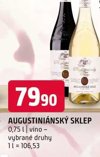 Terno Augustiniánský sklep nabídka
