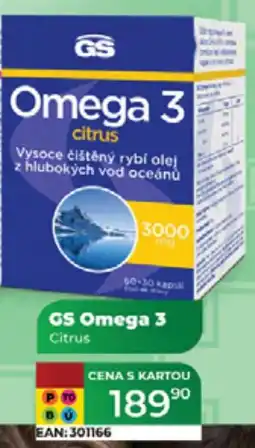 Tamda Foods GS Omega 3 Citrus nabídka