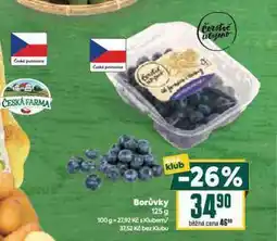 Billa Borůvky nabídka