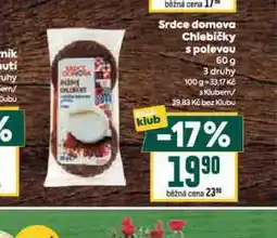 Billa Chlebíčky s polevou nabídka