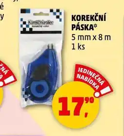 Penny Market Korekční páska nabídka