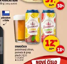 Penny Market Pivo staročech nabídka