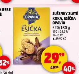 Penny Market Sušenky zlaté esíčka nabídka